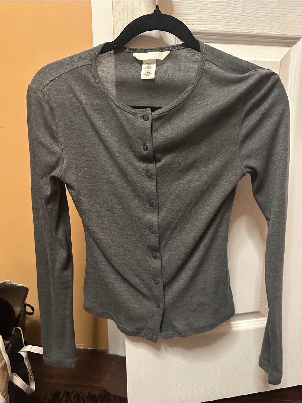 H and m sheer top